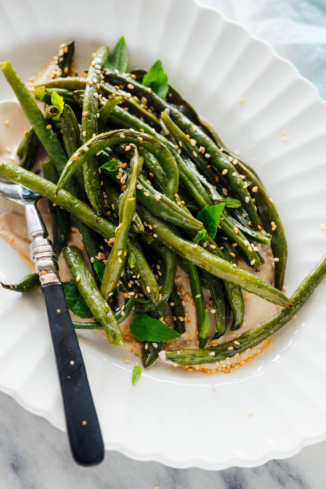 Healthy Roasted Green Beans: Vegan, Gluten-Free & Easy